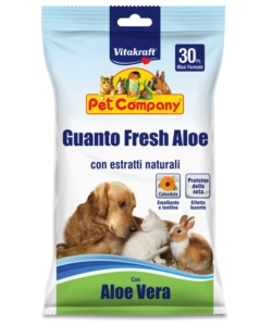 Guanto fresch aloe vera 30 pz - vitakraft